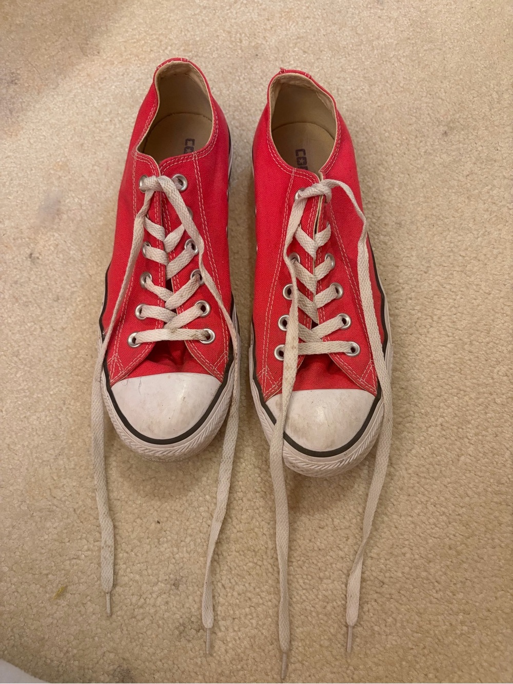 Hot Pink Converse All Star Low-Top Sneakers